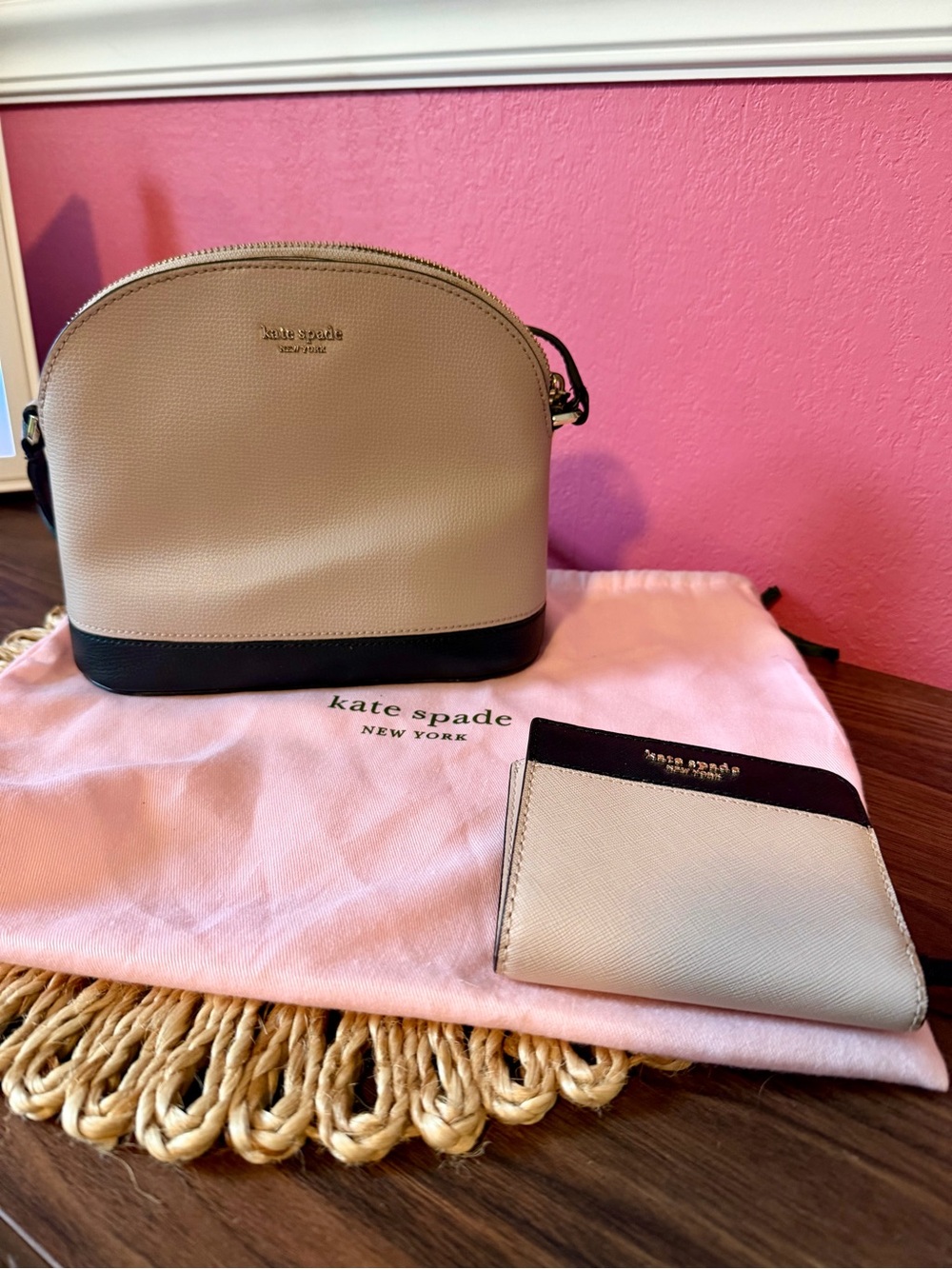 Kate Spade Crossbody Bag with Matching Wallet